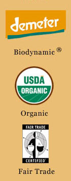 Organic, Biodynamic, Fair Trade
